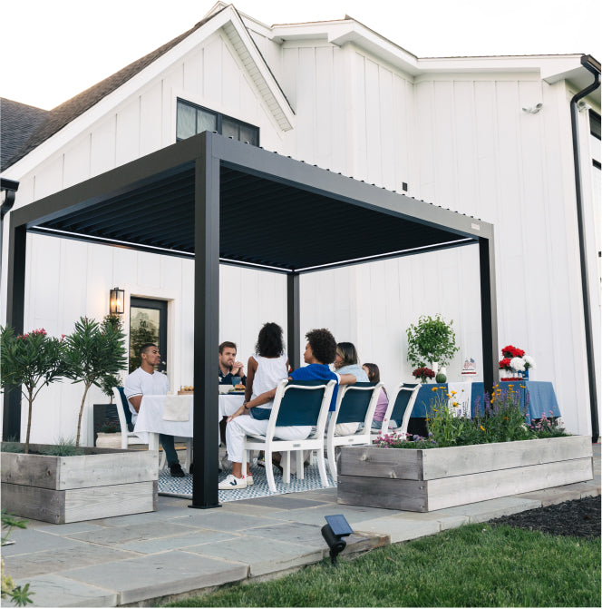 Quelle couleur pour une pergola bioclimatique en aluminium ?