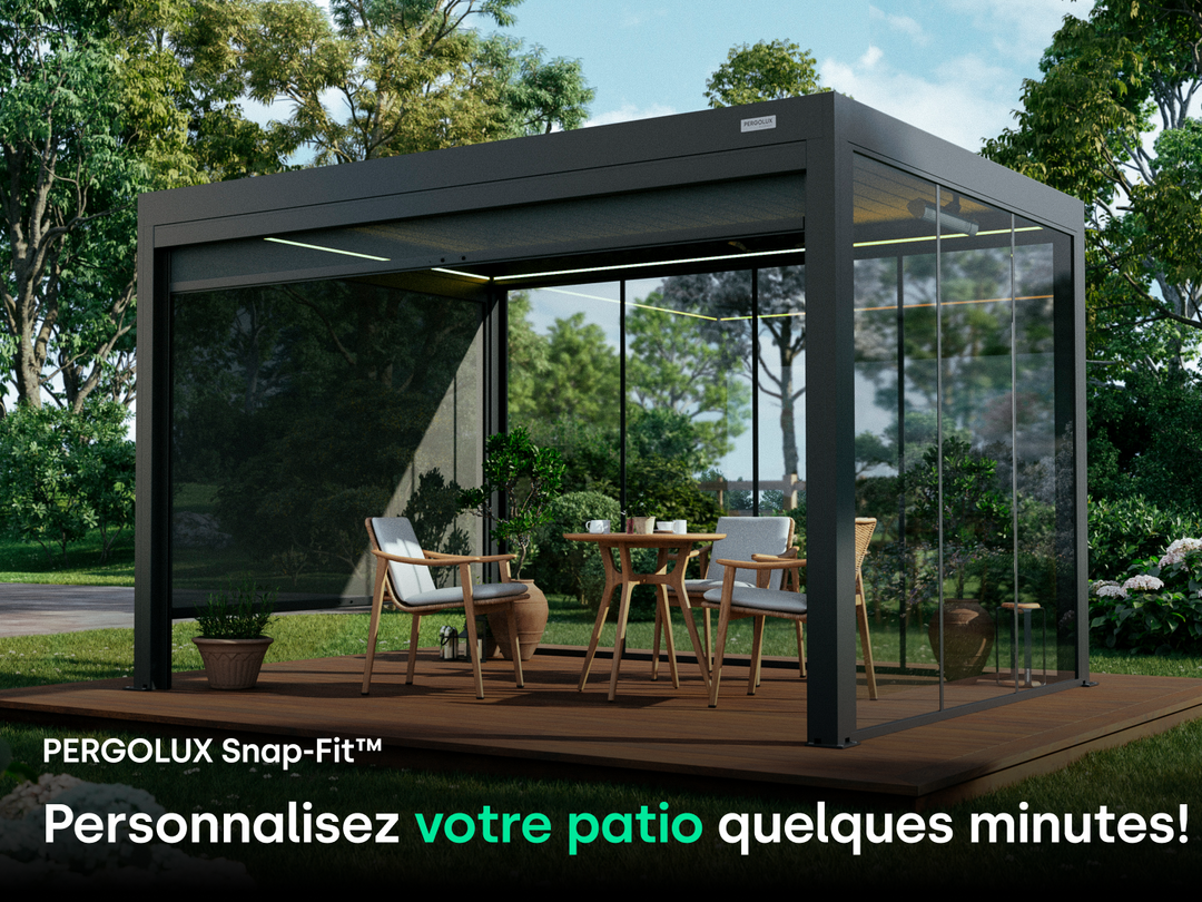 PERGOLUX bioclimatique Pergola S2