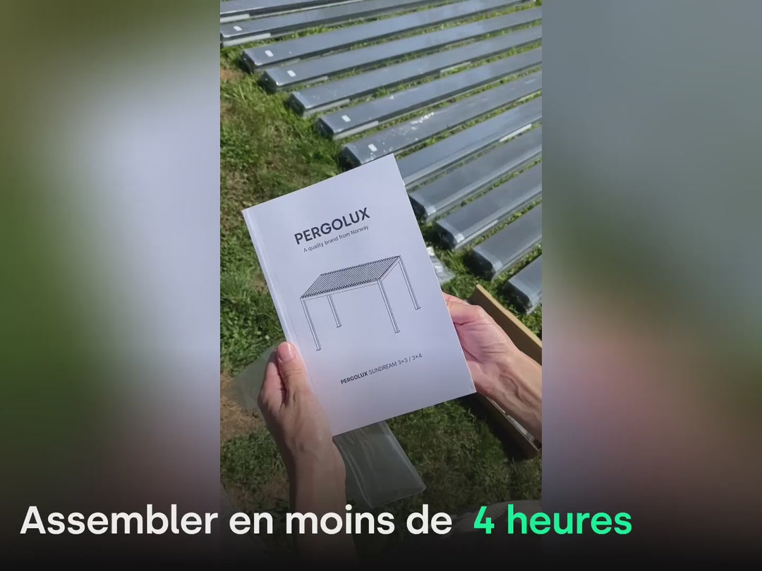 PERGOLUX bioclimatique Pergola S2